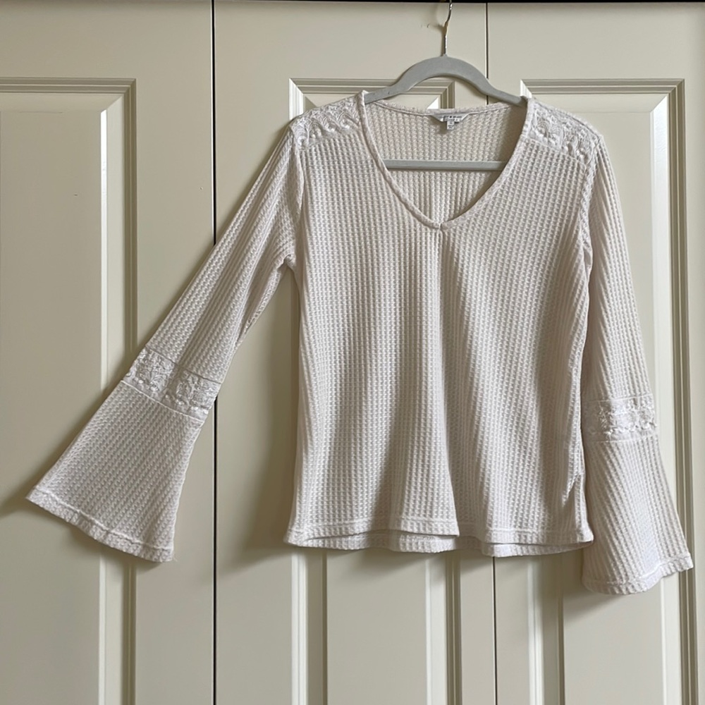 Lucky Brand Small Ivory/Cream top